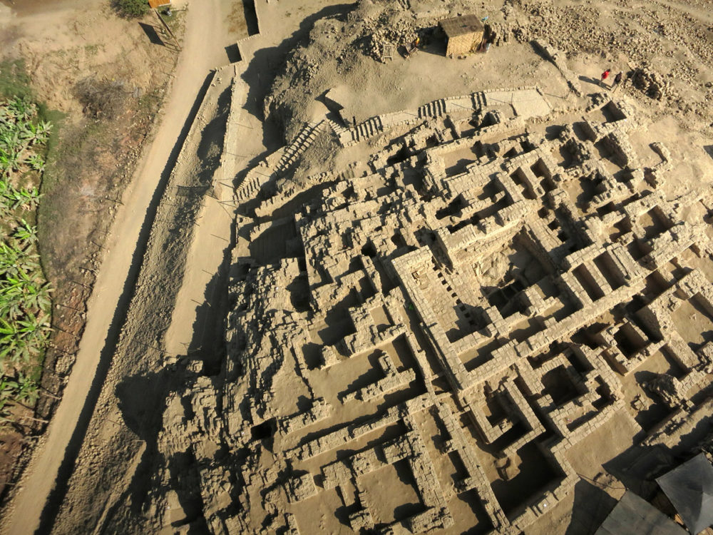 Castillo De Huarmey The Wari Empire Centre On The North Coast Of Peru